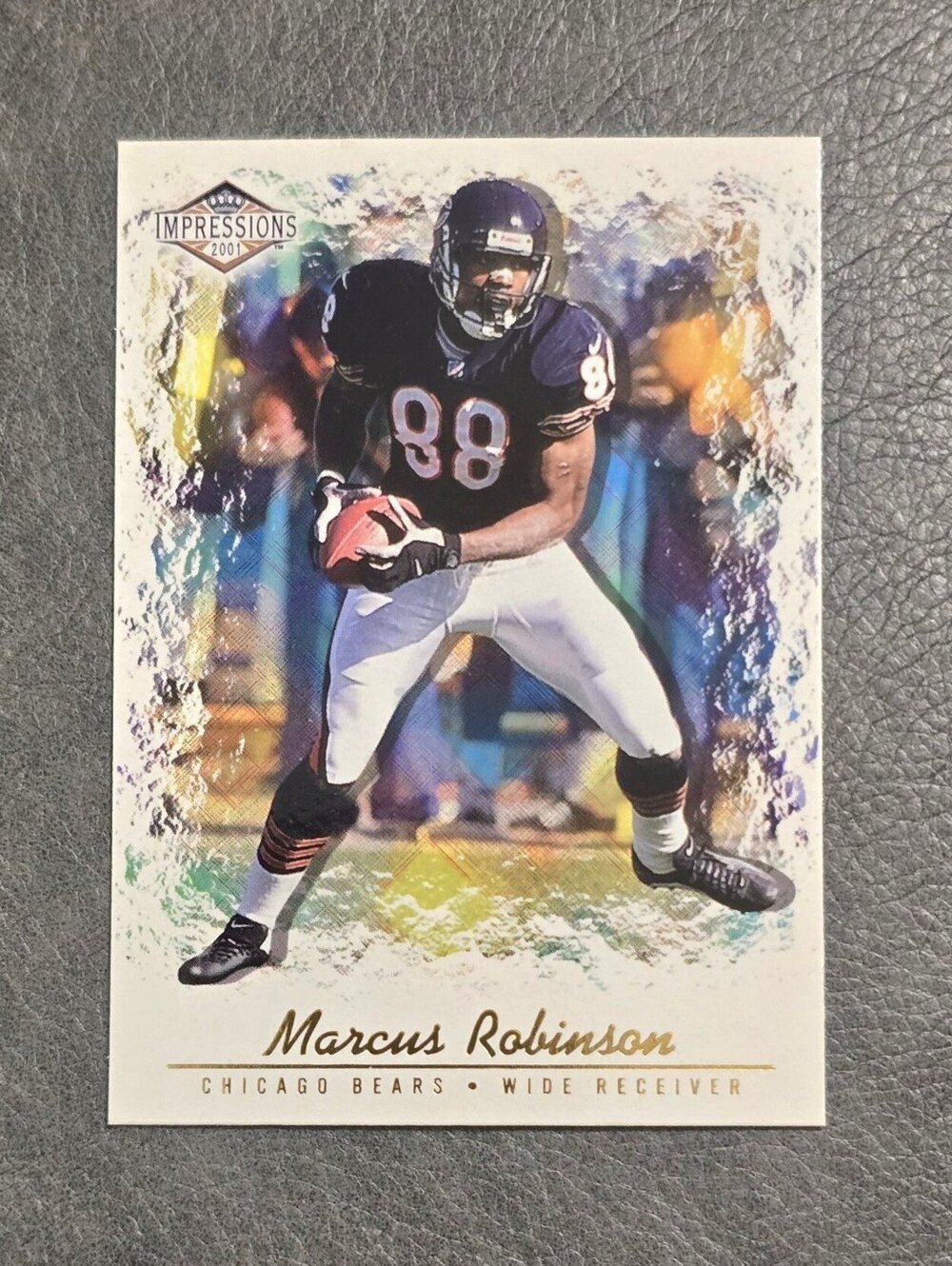 2001 Pacific Impressions #26 Marcus Robinson Football Card